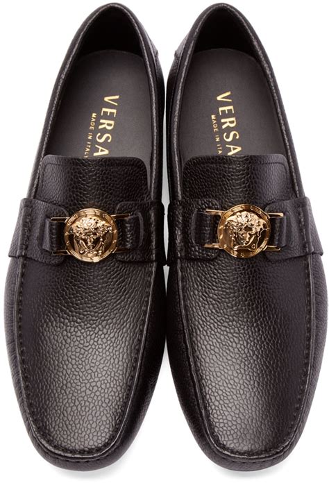 versace mens loafers